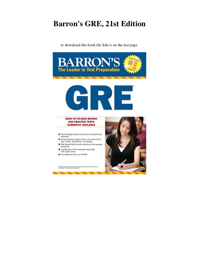 barrons gre 3500 word list pdf